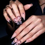 Monquice Butterfly French Press On Nails - 2
