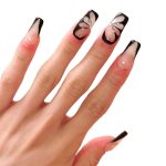 Monquice Butterfly French Press On Nails - 3